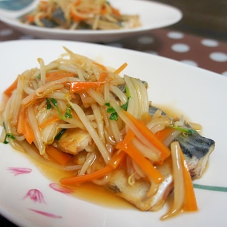 鯖の甘酢野菜あんかけ